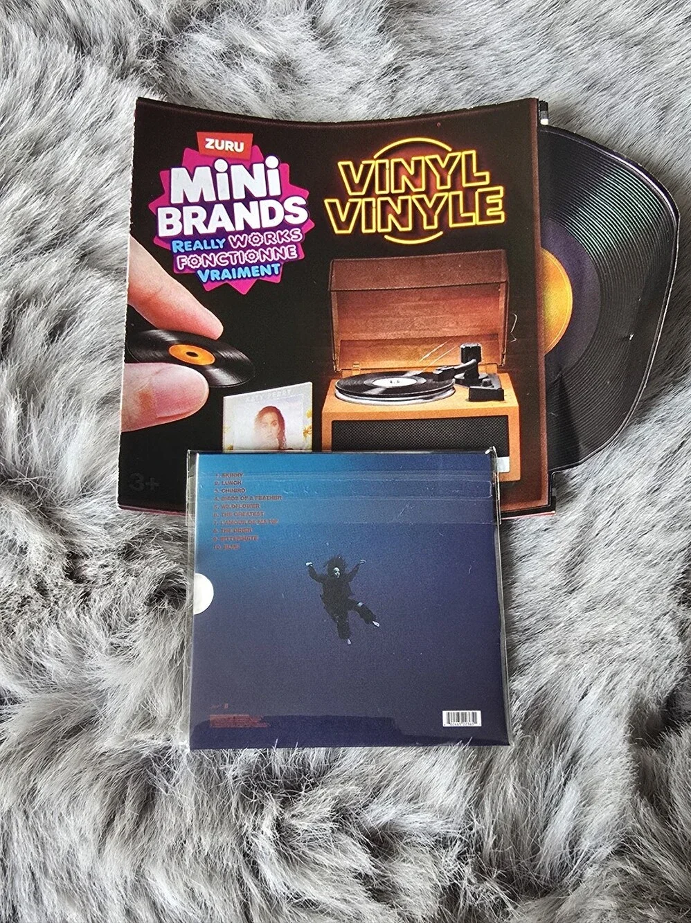 Mini Brands Rare Vinyl- Billie Eilish Birds of a Feather